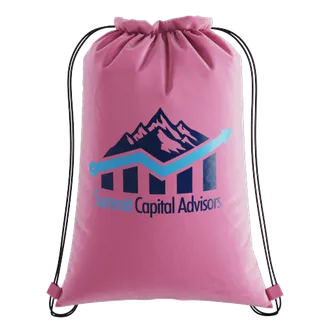 Custom Nylon Drawstring Bag - Custom Aprons Now