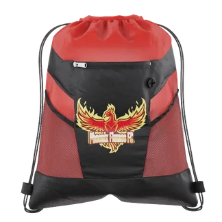 Custom Ripstop Drawstring Bag - Custom Aprons Now