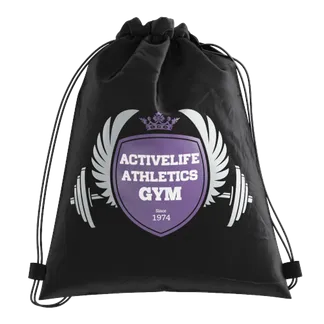 Custom Polyester Drawstring Bag - Custom Aprons Now