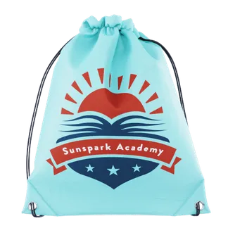Custom Non-Woven Drawstring Bag - Custom Aprons Now