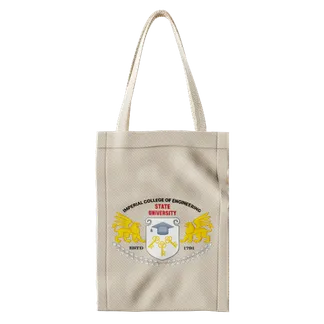 Custom Medium Cotton Tote Bag - Custom Aprons Now