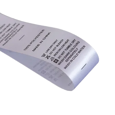 Printed Care Labels - Custom Aprons Now