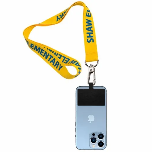 Lanyard & Blank Insert Phone Wallet - Custom Aprons Now