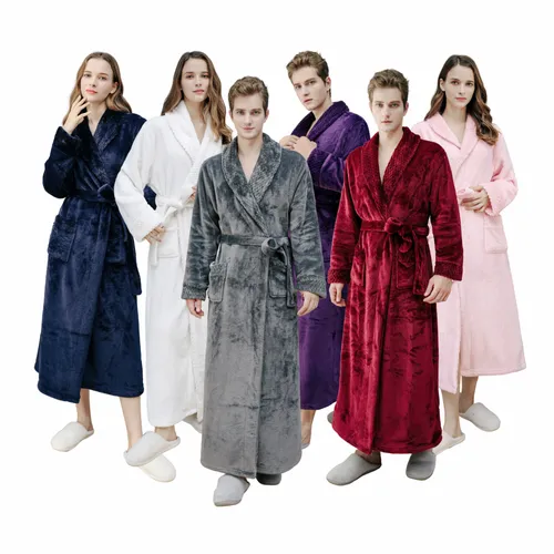 Flannel Fleece Robes - Custom Aprons Now